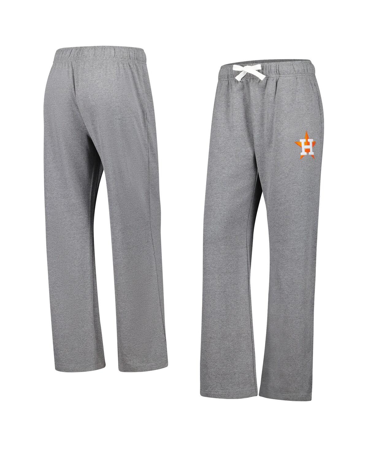 Women's Heather Gray Houston Astros Fleece Joggers - Heather Gray