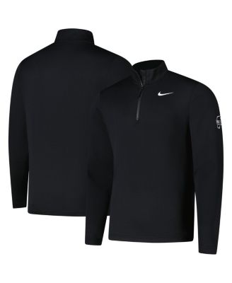 Nike - Men's&nbsp;Black WM Phoenix Open Victory Performance Half-Zip Pullover