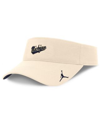 Men's Natural Michigan Wolverines Primetime Ace Adjustable Visor