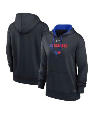 Nike - Women's Royal Toronto Blue Jays Authentic Collection City Connect Performance Pullover Hoodie