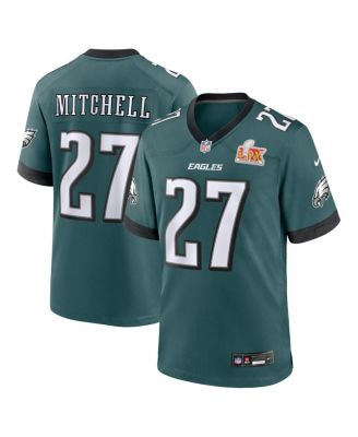 Nike - Men's Quinyon Mitchell Midnight Green Philadelphia Eagles Super Bowl LIX Game Player Jersey