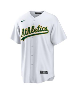 Men's Jacob Wilson White Athletics Home Replica Jersey