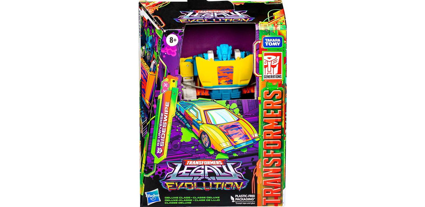 Детская фигурка Transformers G2 Universe Sideswipe Deluxe Class 5.5" Action Figure, Ages 8+ — фото 3