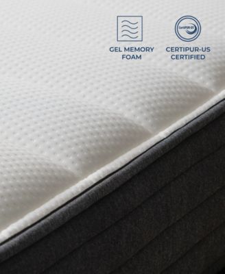 Select 10" Gel Memory Foam Hybrid Cushion Firm Tight Top Mattress in a Box - Full