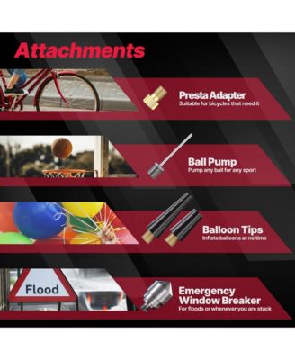 11.1V / 7800mAh Tire Inflator Portable Air Compressor, 150PSI