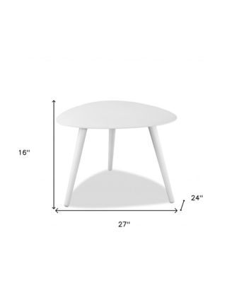 Lightweight Aluminum Accent Table for Indoor/Outdoor Use