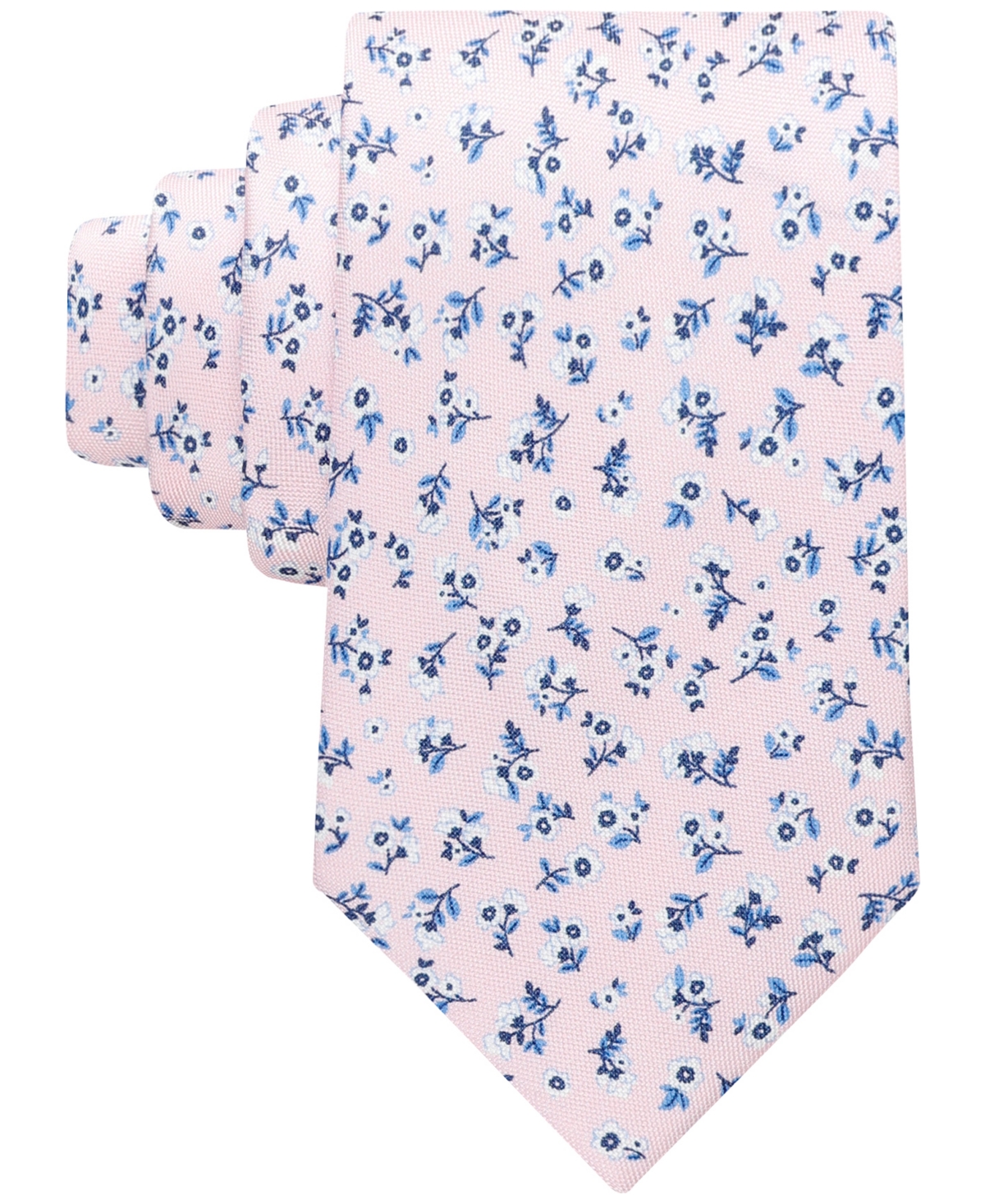 Men's Mason Floral Silk Tie - Pink