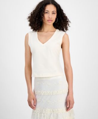 And Now This - Women's V-Neck Tank Top, Exclusively at Macy's