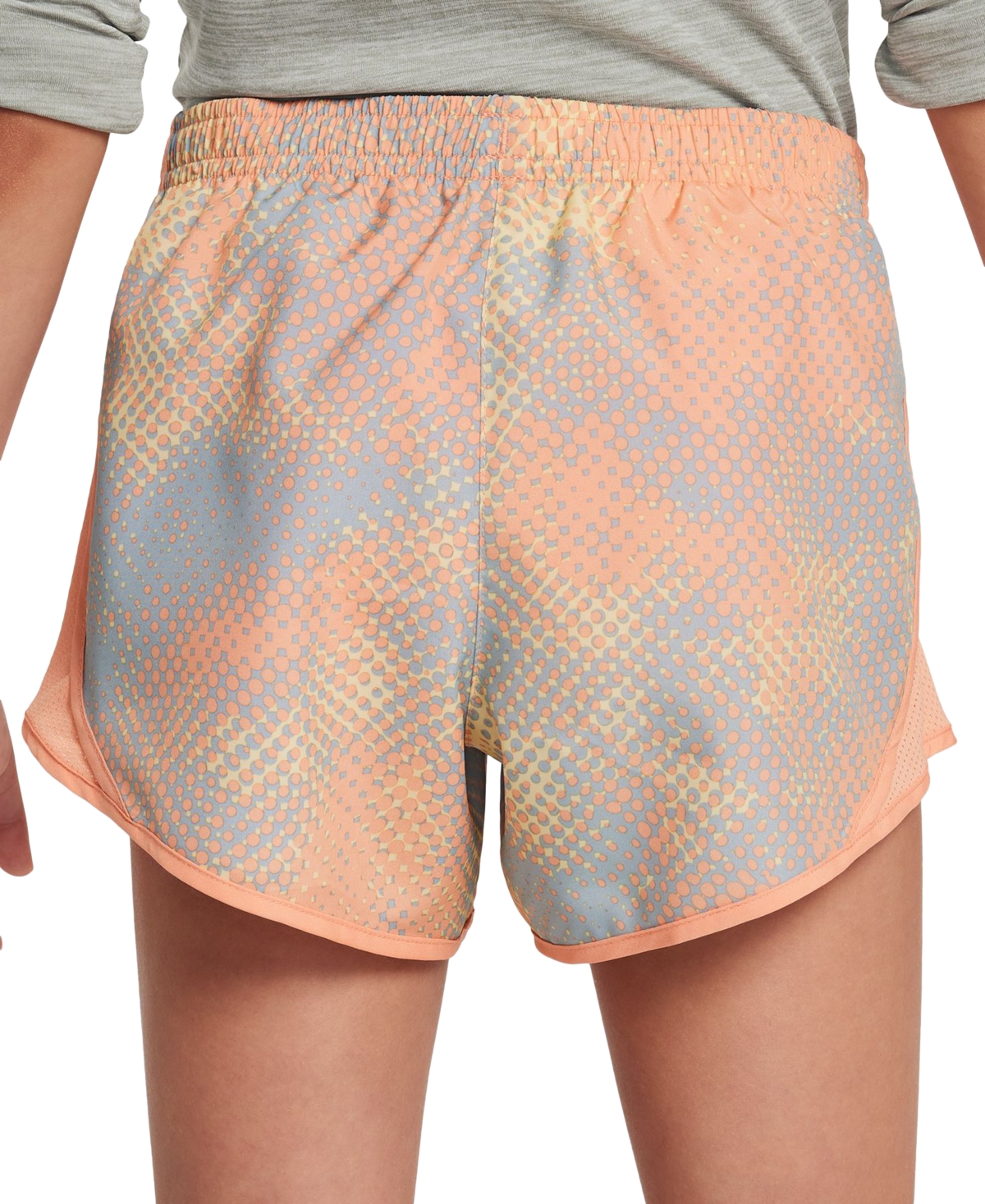 Nike Big Girls Printed Tempo Dri-fit 3" Shorts In Multi