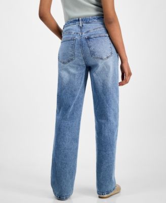 Juniors' Straight-Leg Jeans