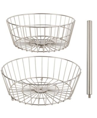 Gourmet Basics Geneva 2-Tier Basket