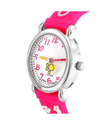 Time Teacher 3D Sports Wrist Watch Silicone Wristband