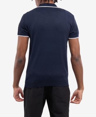 Men's SPRING + MERCER Johnny Collar Short Sleeve Sweater Polo