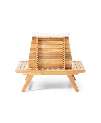 Outdoor  Acacia Wood  Club Chair