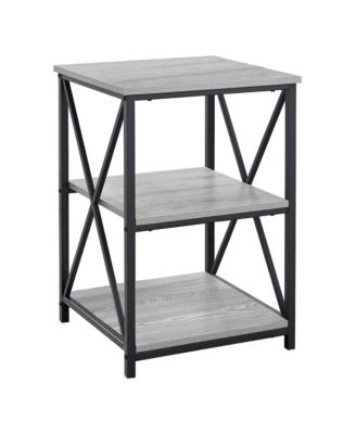 Minimalist Rectangular Metal Console or Side Table