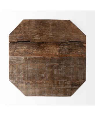 Solid Wood Accent Table – Perfect for Living Room or Nightstand Use