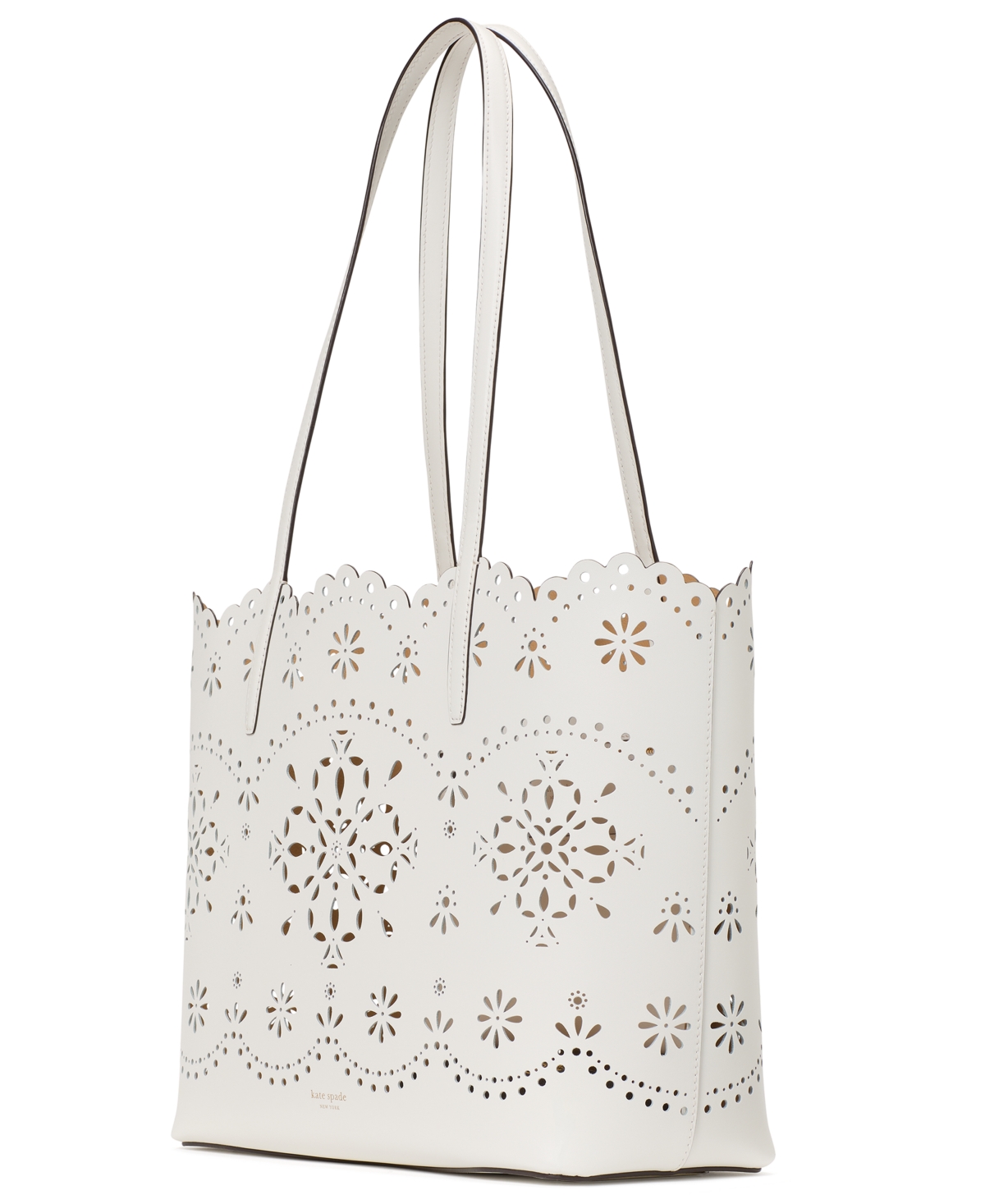 Shop Kate Spade Do It All Perforated Leather Tote Bag