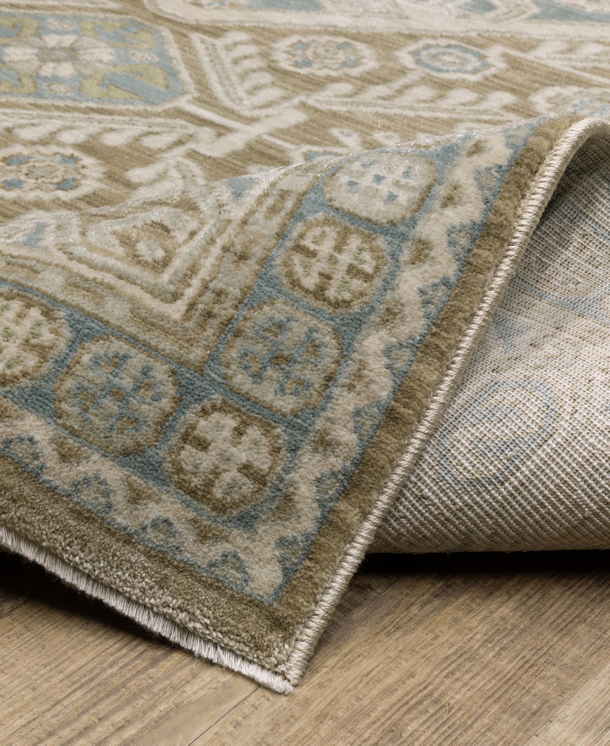 Oriental Weavers Maeve Mae08 2'3''x7'6'' Runner Area Rug In Green