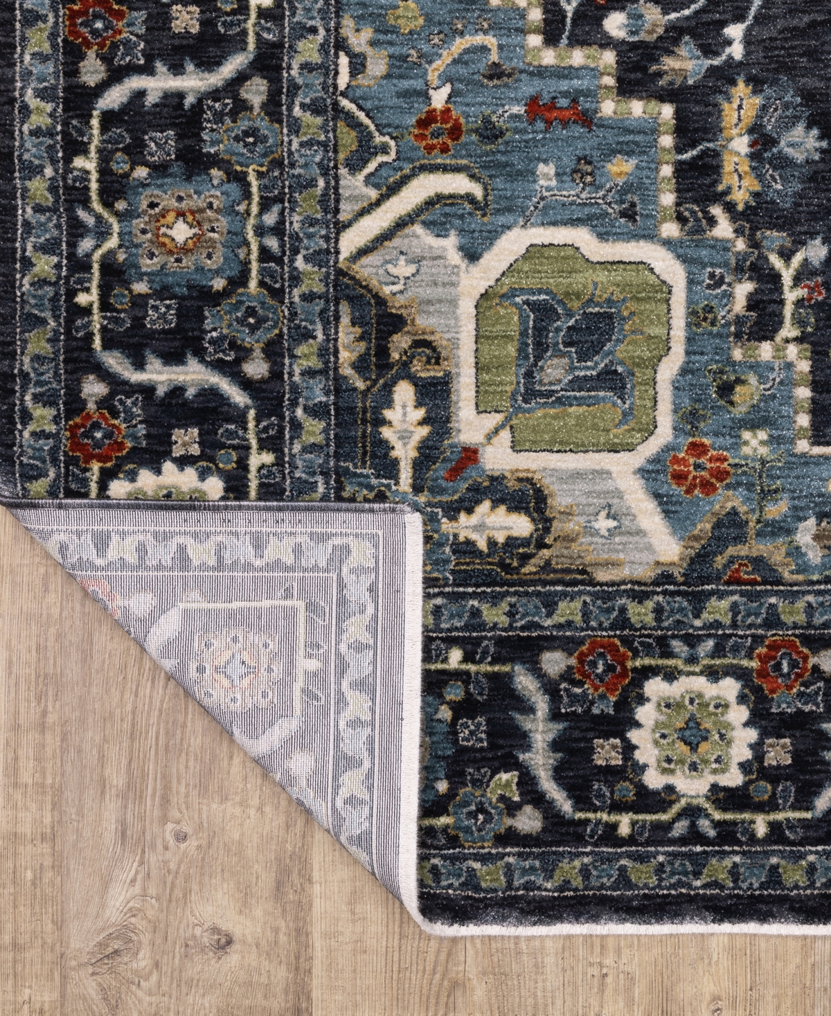 Oriental Weavers Eliana Eli09 2'3''x7'6'' Runner Area Rug In Blue