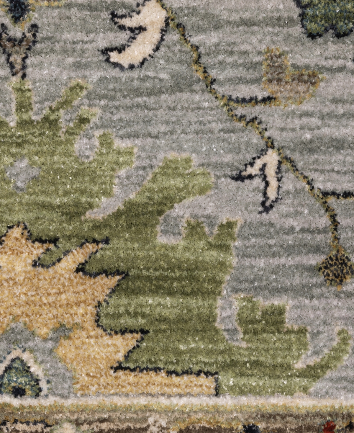 Oriental Weavers Eliana Eli03 2'3''x7'6'' Runner Area Rug In Gray