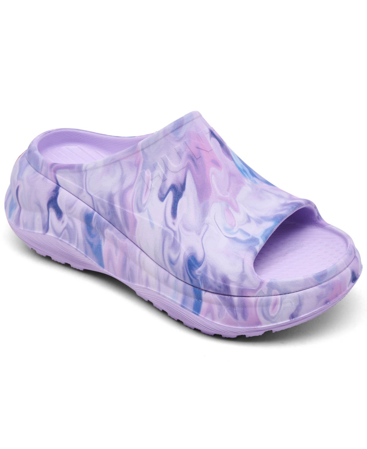 HUNTER WOMEN'S HADDIE SLIP-ON OPEN TOE WEDGE SANDALS FROM FINISH LINE 