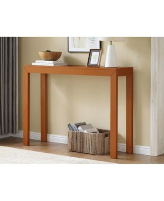 44" Russel Long Console Table - Minimalist and Slim Entryway Table for Decorative Displays, Sofa Table