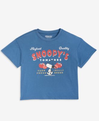 Grayson Threads Kids, The Label - Girls 4-8 Peanuts Snoopy's Tomatoes Short-Sleeve T-Shirt