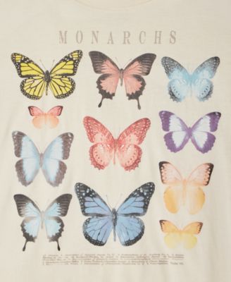 Girls 4-8 Butterfly Short-Sleeve T-Shirt