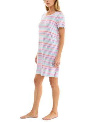 Women's Printed Short-Sleeve Sleepshirt