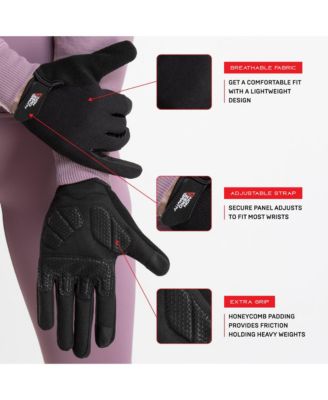 Unisex Calisthenic Anti-Slip Tech-Touch Fitness Gloves - size M