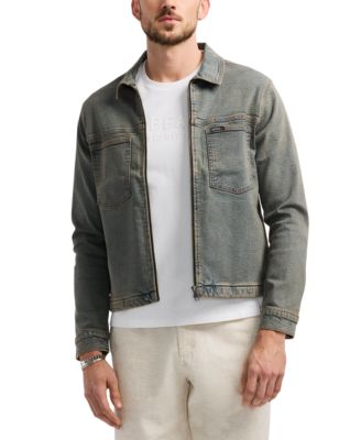 Buffalo David Bitton - Men's Jett Zip-Front Denim Jacket