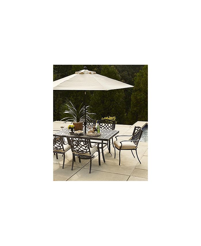 Agio Park Gate Cast Aluminum Outdoor Dining Chair, Created for Macy's