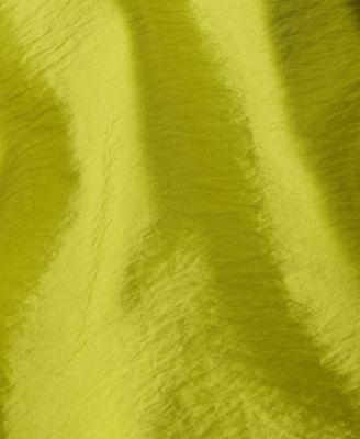 Women's Flutter-Sleeve Printed Textured Midi Dress, Exclusively at Macy's