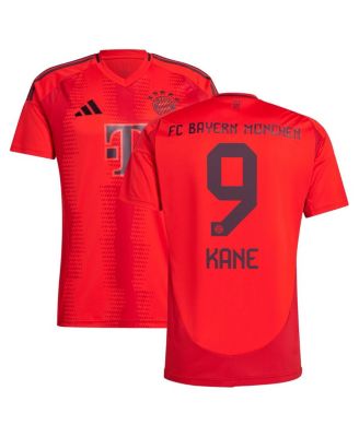 adidas - Men's Harry Kane Red Bayern Munich 2024/25 Home Replica Player Jersey