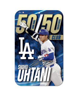 Fanatics - Shohei Ohtani Los Angeles Dodgers 50/50 Club 11'' x 17'' Indoor/Outdoor Styrene Sign