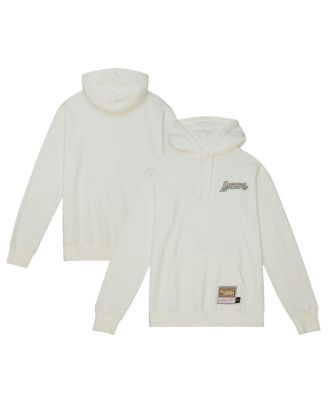Mitchell & Ness - Men's White Los Angeles Lakers Pullover Hoodie