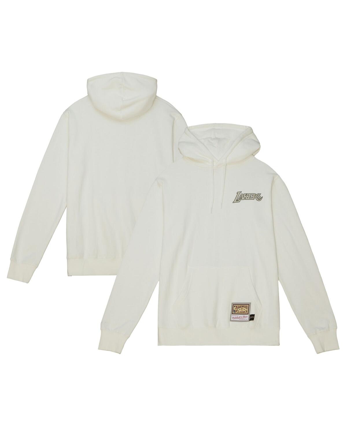 Mitchell & Ness Men's White Los Angeles Lakers Pullover Hoodie