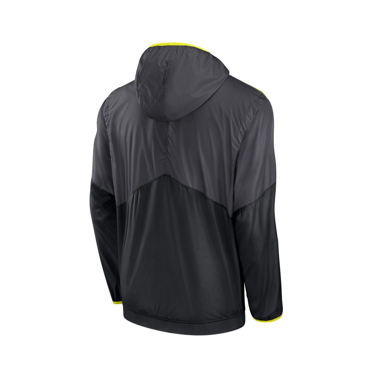 Мужская куртка Nike Anthracite Tennessee Titans Volt Half-Zip — фото 3