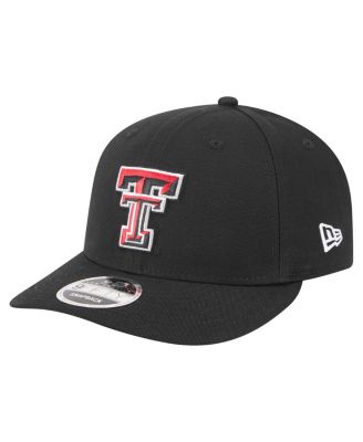 New Era - Men's Black Texas Tech Red Raiders Low 9FIFTY Snapback Hat