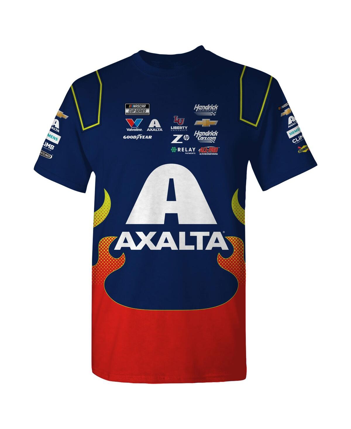 Hendrick Motorsports Team Collection Men's Blue William Byron Axalta Uniform T-shirt In Blue