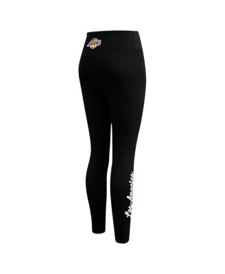 Women's Black Los Angeles Lakers Paint the City Jersey Leggings