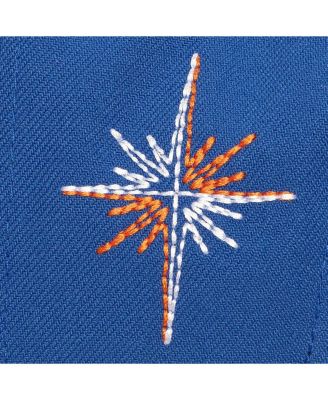 Men's Blue New York Knicks Starlight Snapback Hat