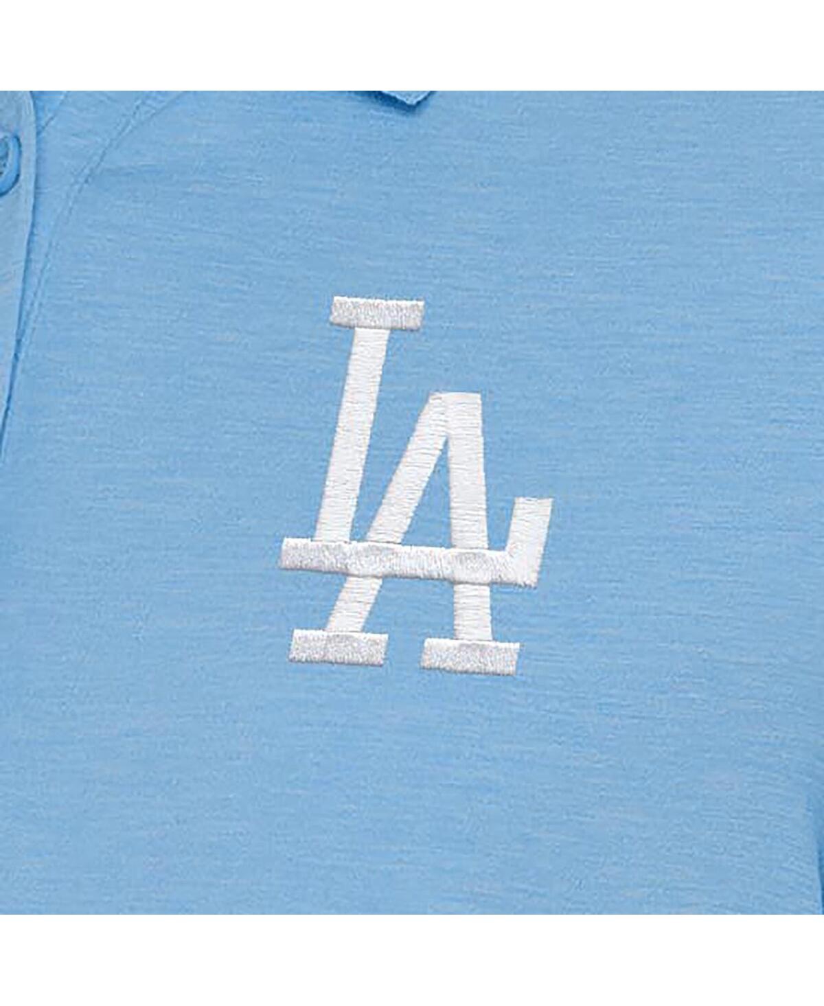 Antigua Women's Light Blue Los Angeles Dodgers Play Through Polo Dress
