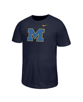 Nike - Big Boys and Girls Navy Michigan Wolverines Legend Color Pop Performance T-Shirt