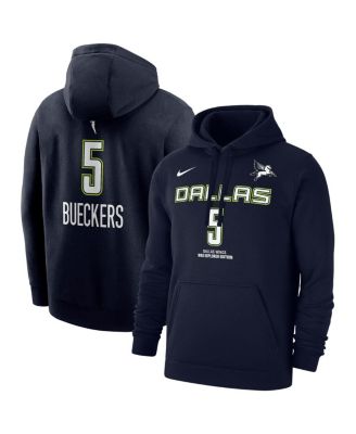Nike - Men's Paige Bueckers Navy Dallas Wings 2025 WNBA Draft Explorer Edition Name Number Pullover Hoodie