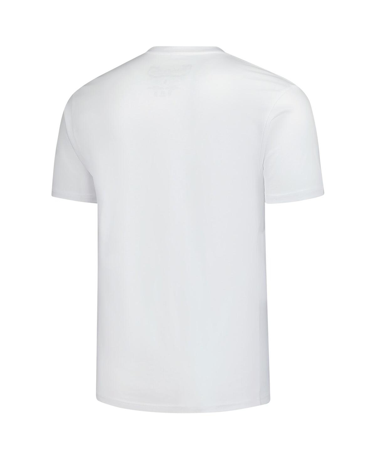 Mitchell & Ness Men's Vince Carter White Toronto Raptors Hardwood Classics Chalked Up T-shirt