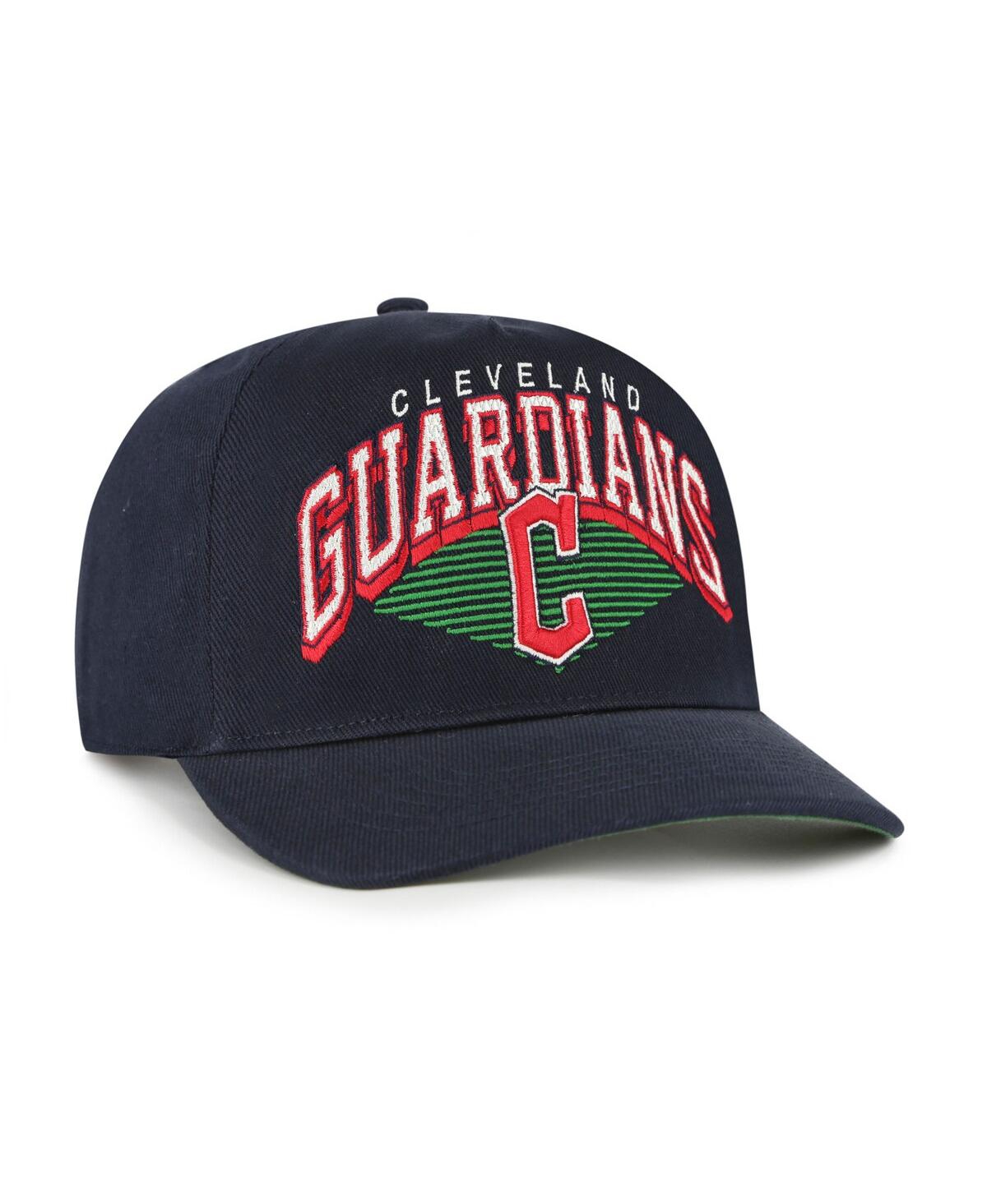 47 BRAND MEN'S NAVY CLEVELAND GUARDIANS POMONA HITCH ADJUSTABLE HAT
