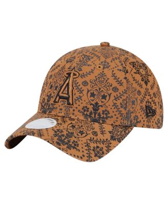 New Era - Women's Brown Los Angeles Angels Vintage Deco 9TWENTY Adjustable Hat