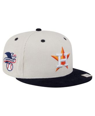 New Era - Men's Cream/Navy Houston Astros Two-Tone Corduroy 59FIFTY Fitted Hat