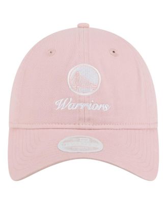 Women's Pink Golden State Warriors Gameday Preppy 9TWENTY Adjustable Hat